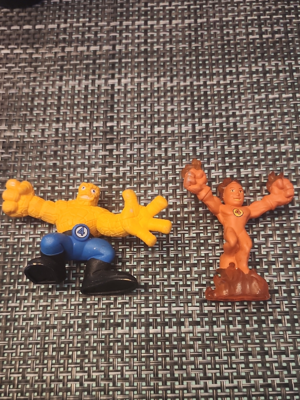 Galactic Heroes Fantastic 4 2 Piece Toy Figures.